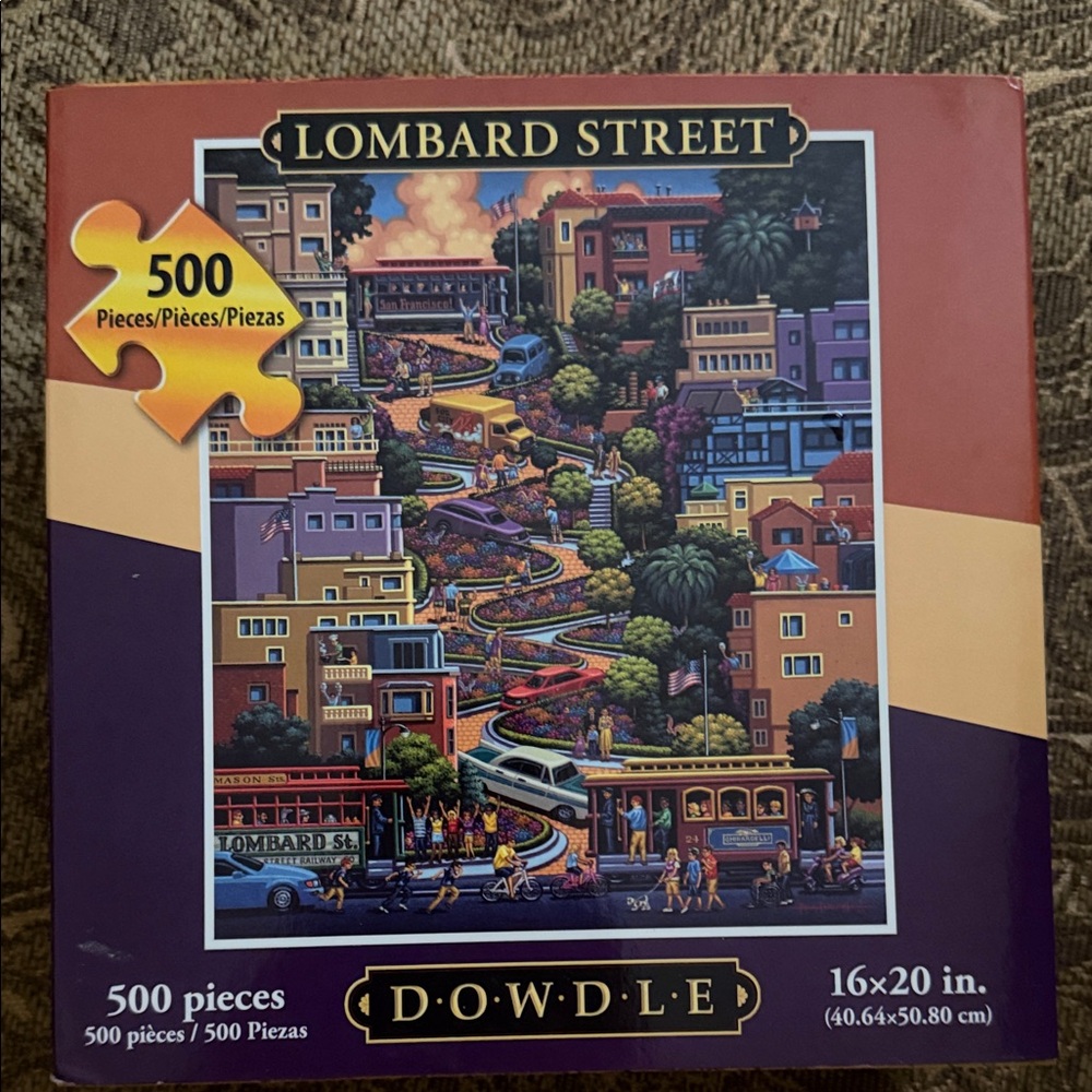 Lombard Street Puzzle - 500 Pieces
